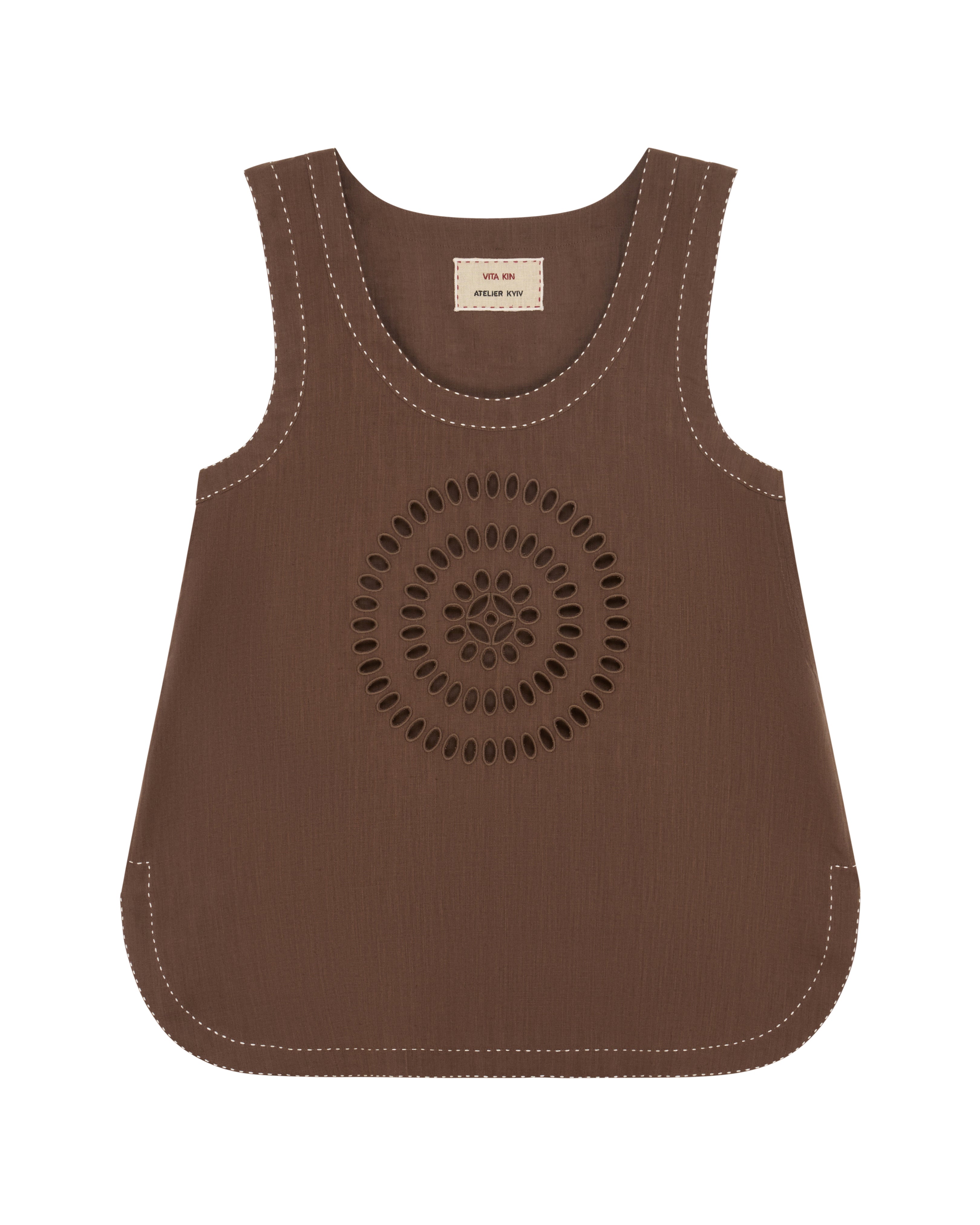 vita-kin-cut-embroidered-top-marika-brown-linen-ss26-front.jpg