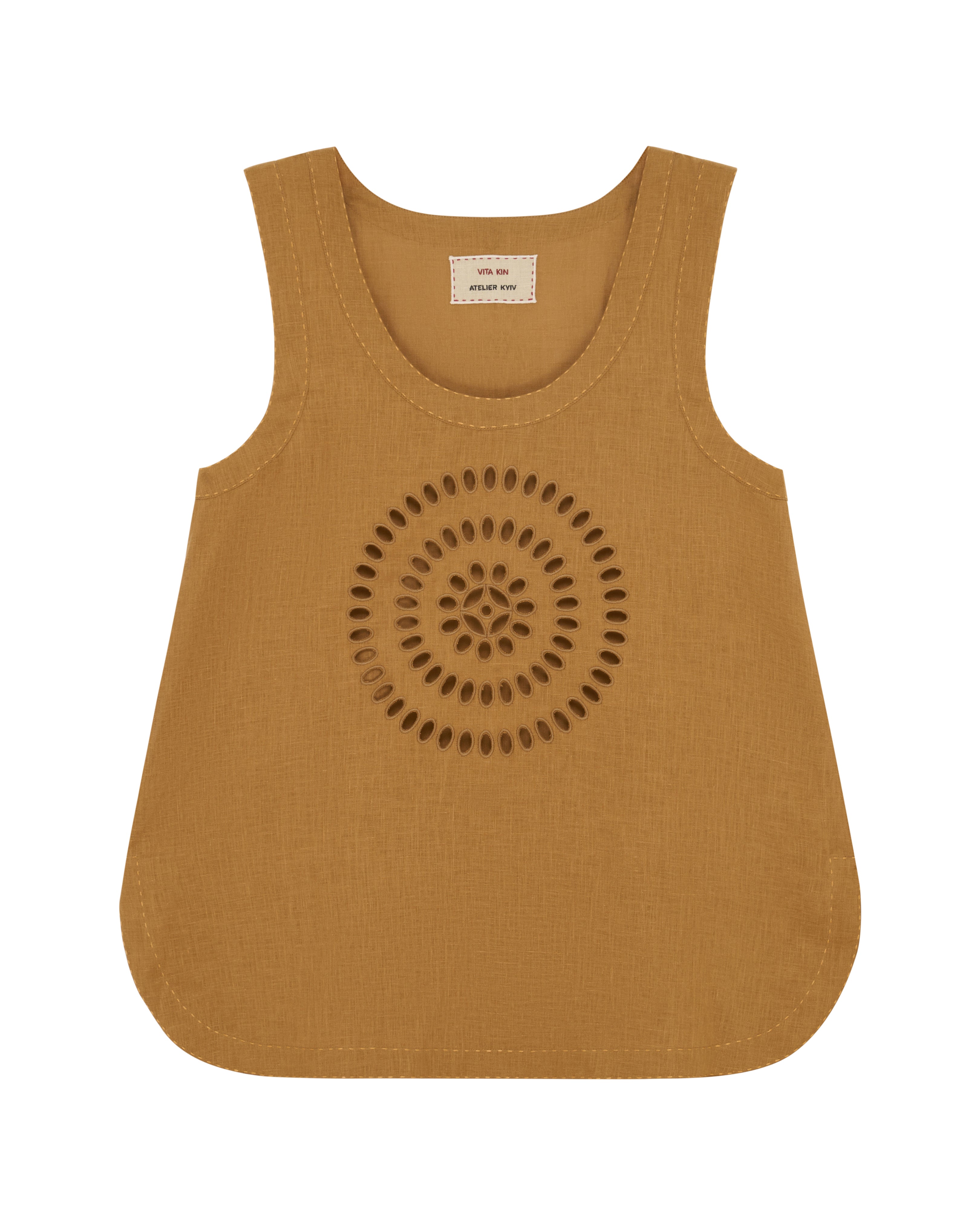 vita-kin-cut-embroidered-top-marika-toffee-linen-ss26-front.jpg